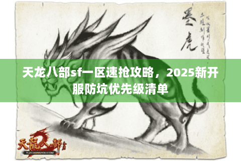 天龙八部sf一区速抢攻略，2025新开服防坑优先级清单