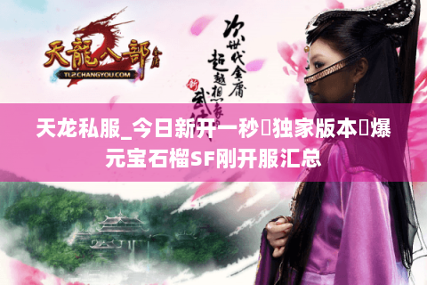 天龙私服_今日新开一秒▷独家版本◁爆元宝石榴SF刚开服汇总