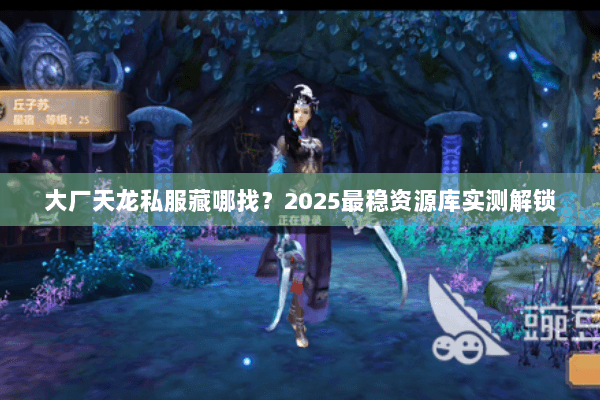 大厂天龙私服藏哪找?2025最稳资源库实测解锁 大厂天龙私服藏哪找?2025最稳资源库实测解锁