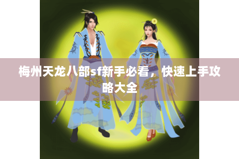 梅州天龙八部sf新手必看，快速上手攻略大全
