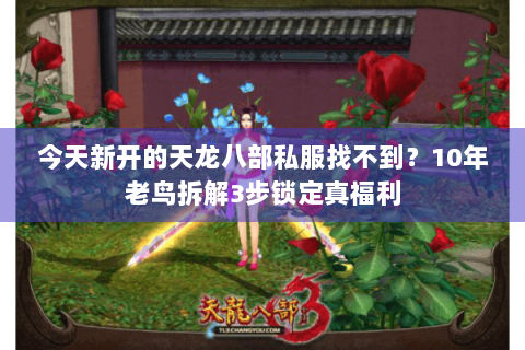 今天新开的天龙八部私服找不到？10年老鸟拆解3步锁定真福利