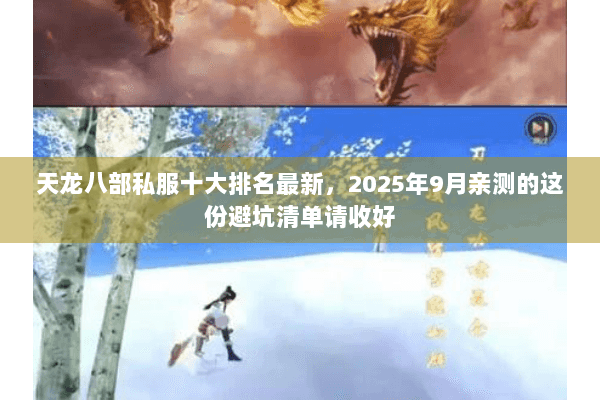 天龙八部私服十大排名最新,2025年9月亲测的这份避坑清单请收好 天龙八部私服十大排名最新,2025年9月亲测的这份避坑清单请收好