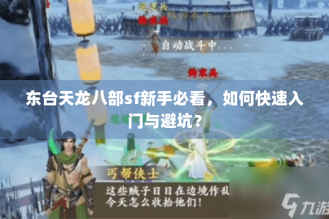 东台天龙八部sf新手必看，如何快速入门与避坑？