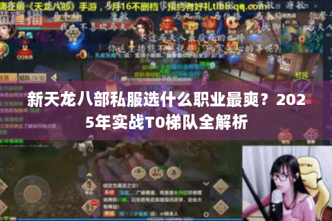 新天龙八部私服选什么职业最爽？2025年实战T0梯队全解析