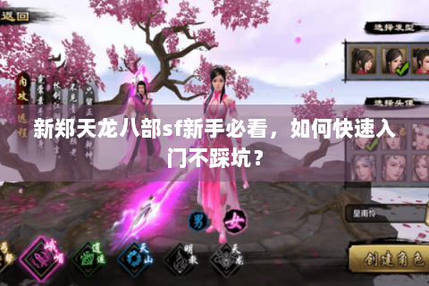 新郑天龙八部sf新手必看，如何快速入门不踩坑？