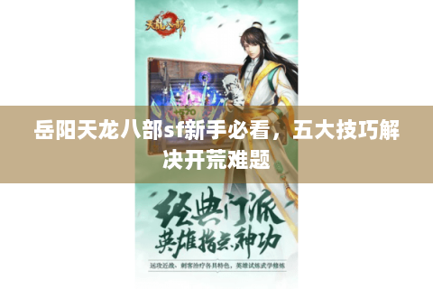 岳阳天龙八部sf新手必看,五大技巧解决开荒难题 岳阳天龙八部sf新手必看,五大技巧解决开荒难题