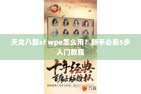 天龙八部sf wpe怎么用？新手必看5步入门教程