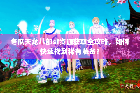 冬瓜天龙八部sf资源获取全攻略，如何快速找到稀有装备？