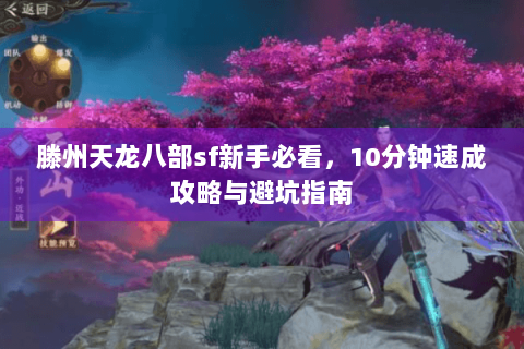 滕州天龙八部sf新手必看，10分钟速成攻略与避坑指南