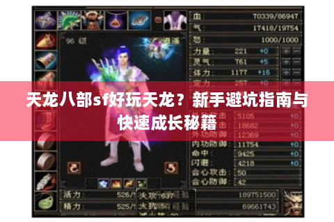 天龙八部sf好玩天龙？新手避坑指南与快速成长秘籍