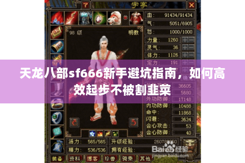 天龙八部sf666新手避坑指南,如何高效起步不被割韭菜 天龙八部sf666新手避坑指南,如何高效起步不被割韭菜