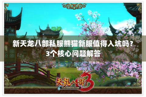 新天龙八部私服熊猫新服值得入坑吗?3个核心问题解答 新天龙八部私服熊猫新服值得入坑吗?3个核心问题解答
