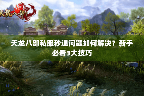 天龙八部私服秒退问题如何解决？新手必看3大技巧