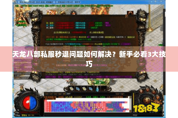 天龙八部私服秒退问题如何解决？新手必看3大技巧