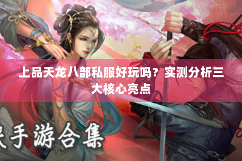 上品天龙八部私服好玩吗？实测分析三大核心亮点