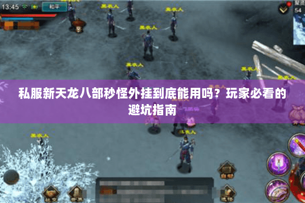 私服新天龙八部秒怪外挂到底能用吗?玩家必看的避坑指南 私服新天龙八部秒怪外挂到底能用吗?玩家必看的避坑指南