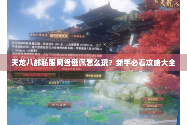 天龙八部私服网鸳鸯佩怎么玩?新手必看攻略大全 天龙八部私服网鸳鸯佩怎么玩?新手必看攻略大全