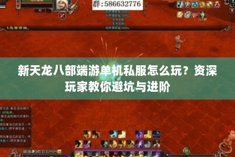 新天龙八部端游单机私服怎么玩？资深玩家教你避坑与进阶