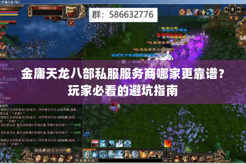 金庸天龙八部私服服务商哪家更靠谱？玩家必看的避坑指南