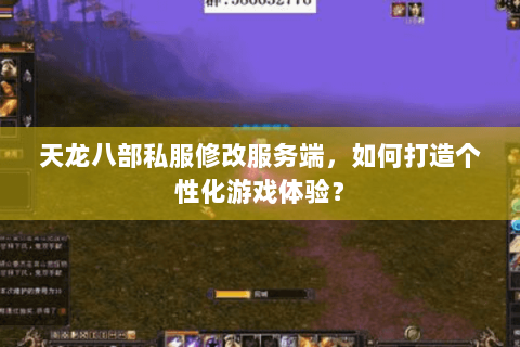 天龙八部私服修改服务端，如何打造个性化游戏体验？