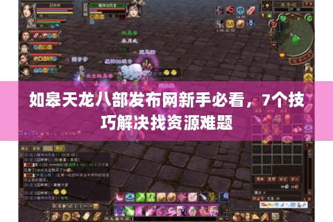 如皋天龙八部发布网新手必看，7个技巧解决找资源难题