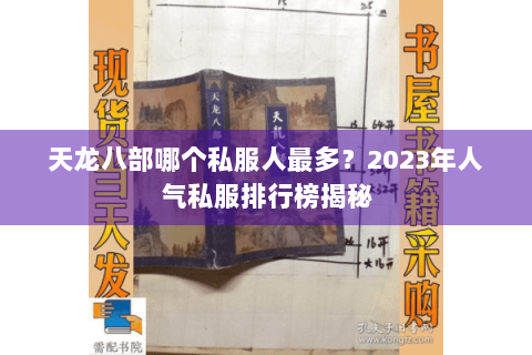 天龙八部哪个私服人最多？2023年人气私服排行榜揭秘