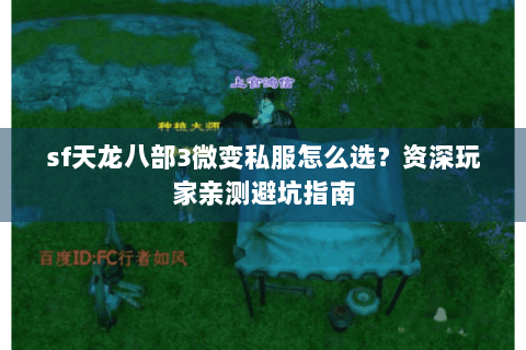 sf天龙八部3微变私服怎么选?资深玩家亲测避坑指南 sf天龙八部3微变私服怎么选?资深玩家亲测避坑指南