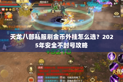 天龙八部私服刷金币外挂怎么选？2025年安全不封号攻略