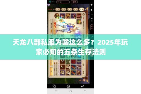 天龙八部私服为啥这么多？2025年玩家必知的五条生存法则