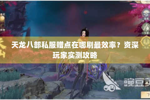 天龙八部私服赠点在哪刷最效率？资深玩家实测攻略