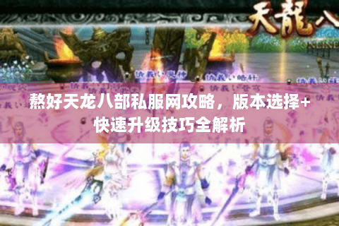 熬好天龙八部私服网攻略，版本选择+快速升级技巧全解析