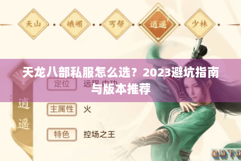 天龙八部私服怎么选？2023避坑指南与版本推荐