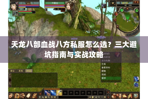 天龙八部血战八方私服怎么选?三大避坑指南与实战攻略 天龙八部血战八方私服怎么选?三大避坑指南与实战攻略