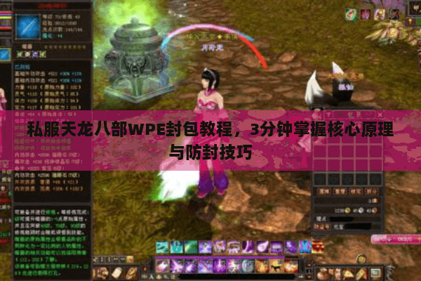 私服天龙八部WPE封包教程,3分钟掌握核心原理与防封技巧 私服天龙八部WPE封包教程,3分钟掌握核心原理与防封技巧