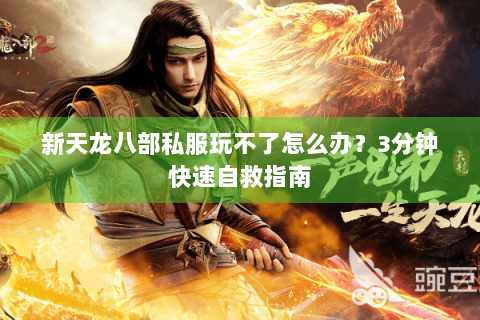 新天龙八部私服玩不了怎么办？3分钟快速自救指南