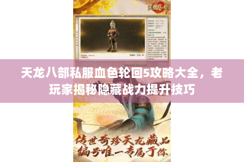 天龙八部私服血色轮回5攻略大全，老玩家揭秘隐藏战力提升技巧