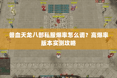 兽血天龙八部私服爆率怎么调？高爆率版本实测攻略
