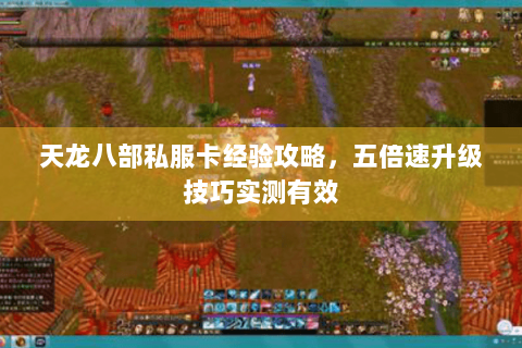天龙八部私服卡经验攻略，五倍速升级技巧实测有效