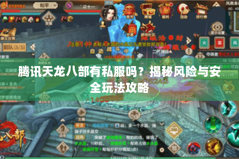 腾讯天龙八部有私服吗？揭秘风险与安全玩法攻略