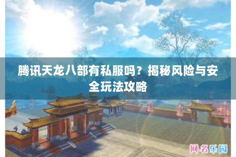 腾讯天龙八部有私服吗？揭秘风险与安全玩法攻略