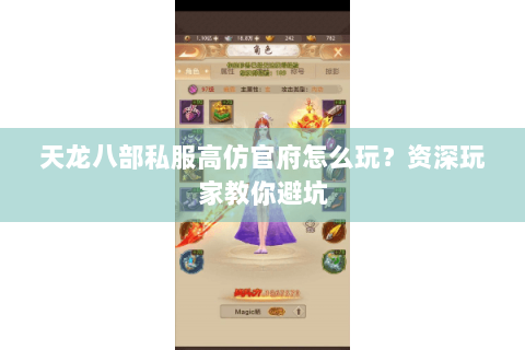 天龙八部私服高仿官府怎么玩？资深玩家教你避坑