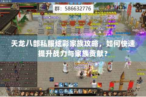 天龙八部私服炫彩家族攻略，如何快速提升战力与家族贡献？