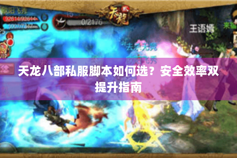 天龙八部私服脚本如何选？安全效率双提升指南