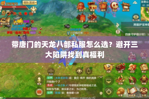 带唐门的天龙八部私服怎么选？避开三大陷阱找到真福利