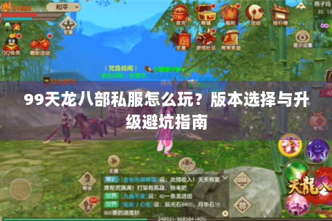 99天龙八部私服怎么玩？版本选择与升级避坑指南