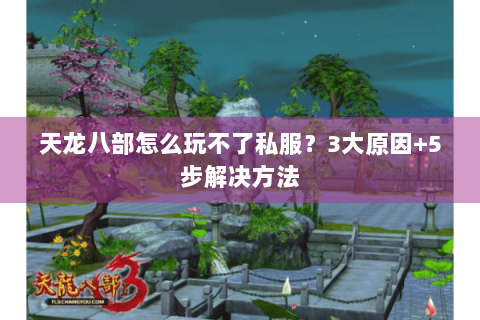 天龙八部怎么玩不了私服？3大原因+5步解决方法