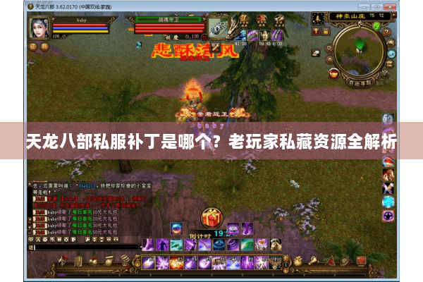 天龙八部私服补丁是哪个?老玩家私藏资源全解析 天龙八部私服补丁是哪个?老玩家私藏资源全解析