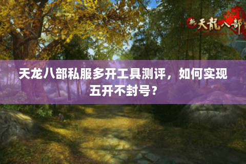 天龙八部私服多开工具测评，如何实现五开不封号？