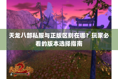 天龙八部私服与正版区别在哪?玩家必看的版本选择指南 天龙八部私服与正版区别在哪?玩家必看的版本选择指南