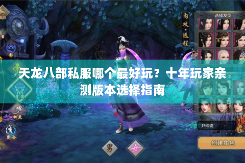 天龙八部私服哪个最好玩?十年玩家亲测版本选择指南 天龙八部私服哪个最好玩?十年玩家亲测版本选择指南